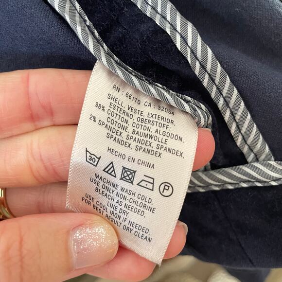 Anthropologie Leifsdottir Maude Blue Velvet Ruffled Blazer Jacket, Women's 6 - Picture 5 of 7